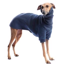 DogGear Outdoor Winter Sweatshirt Hundkläder för Greyhounds Royal Blue